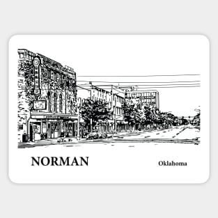 Norman Oklahoma Sticker